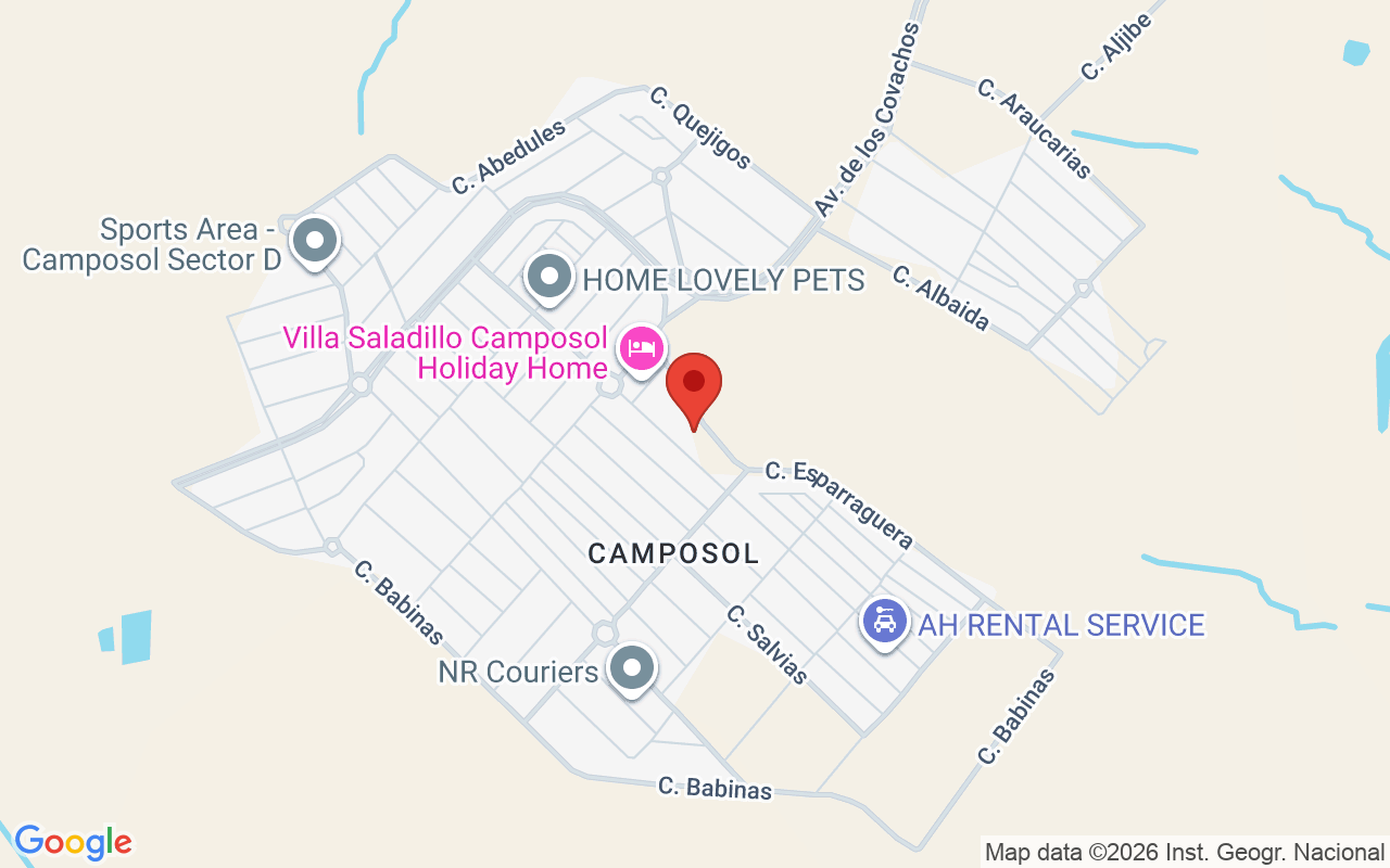 Map of SALADILLO SUNSET  - NEWBUILDS