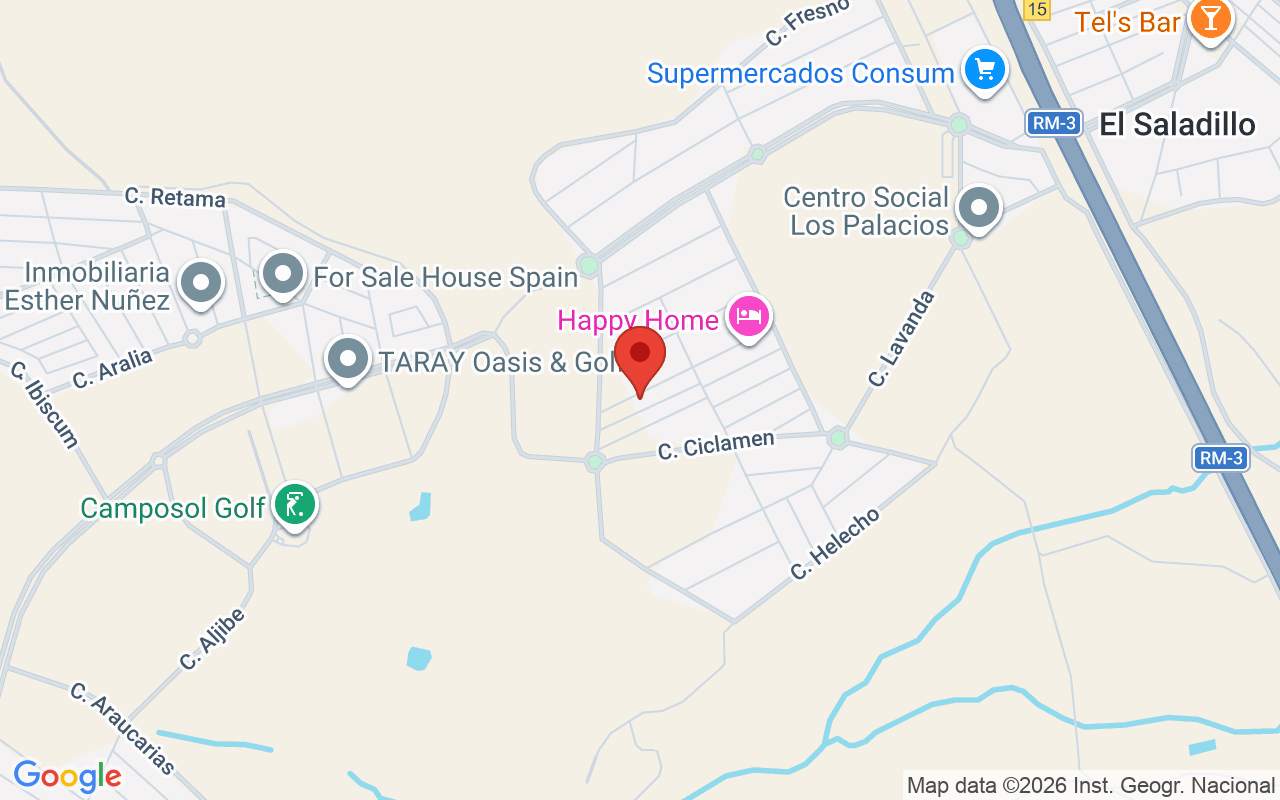 Map of 1 Bedroom Semi-Detached Villa For Sale