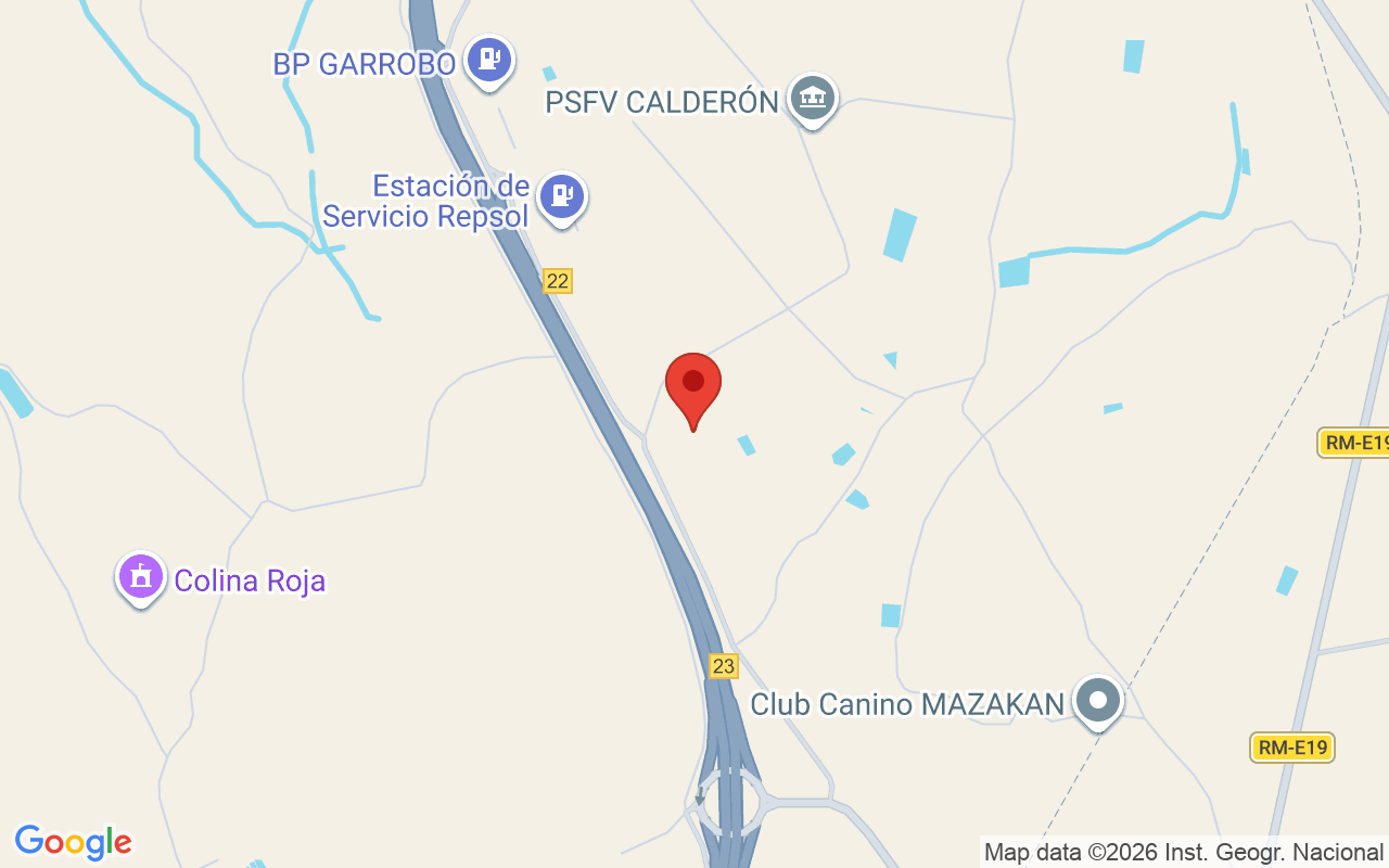 Map of Chalet independiente Rustico 3 dormitorios