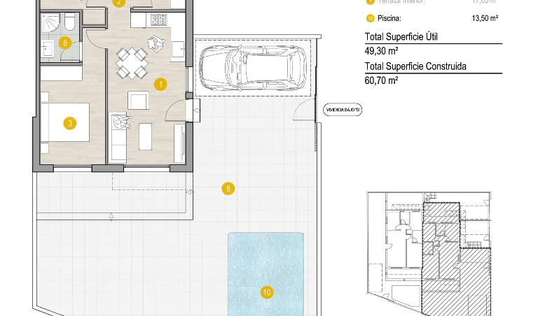 2 Bedroom Top Floor Apartment For Sale