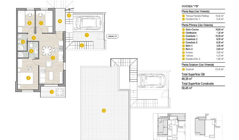 2 Bedroom Top Floor Apartment For Sale