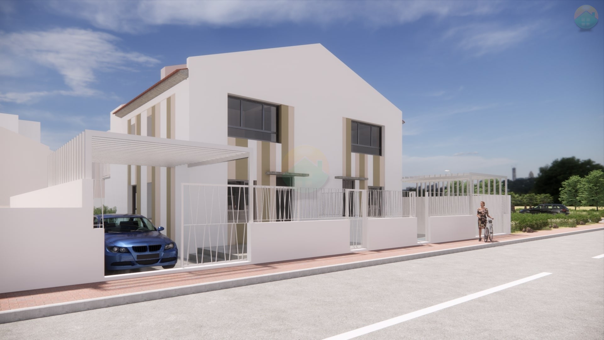 4 bedroom Semi-detached villa For sale