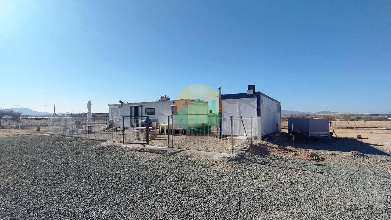 Plot with mobile home for sale in Alhama Murcia