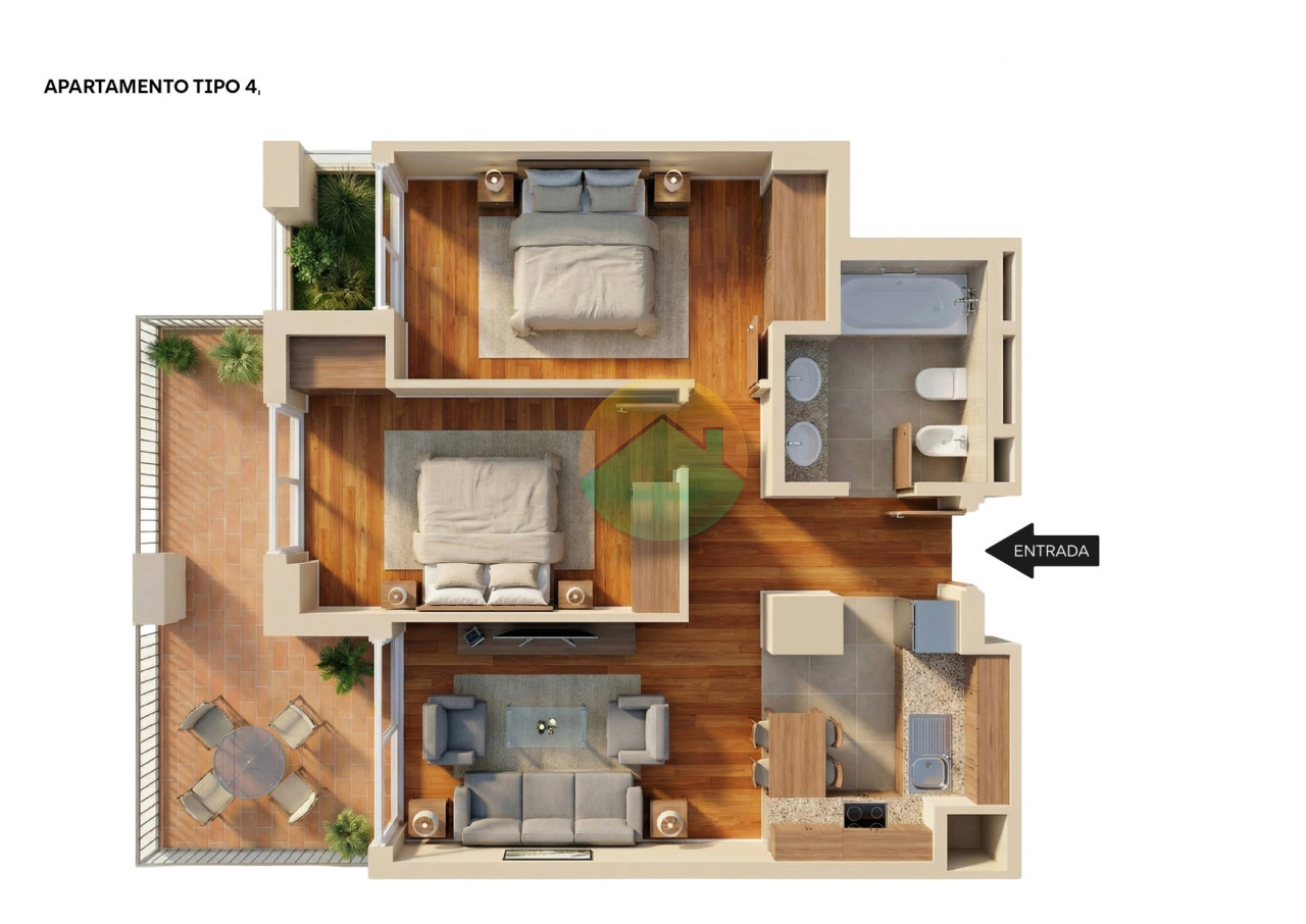 1, 2 & 3 Bedroom Apartments For Sale