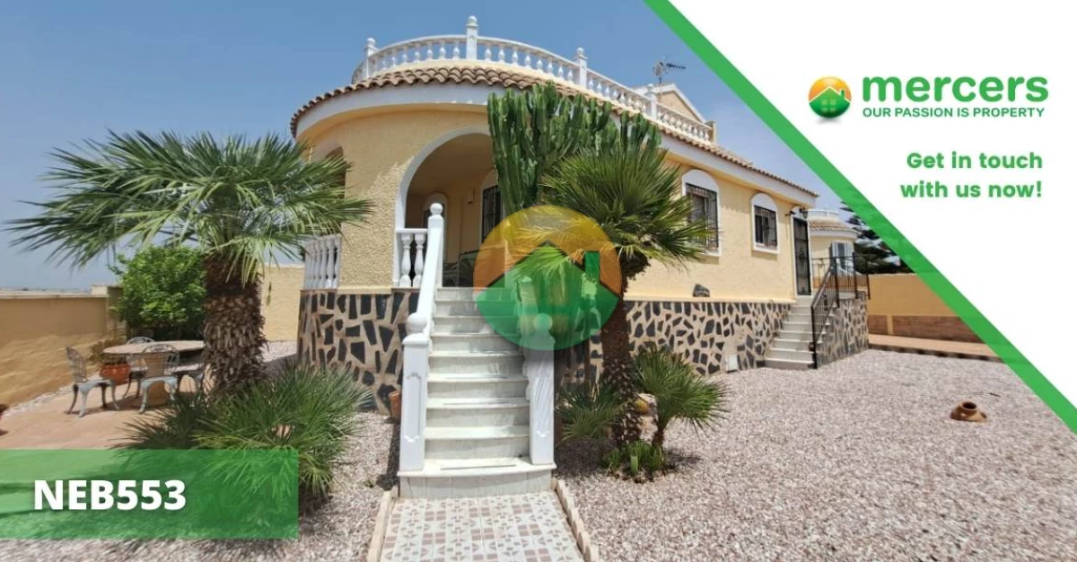 A 3 bedroom detached villa for sale in Mazarron, Costa Calida, Camposol