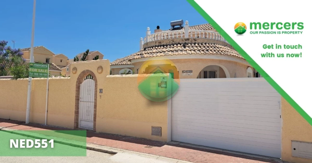 A 3 bedroom villa for sale in Mazarron, Costa Calida, Camposol with a